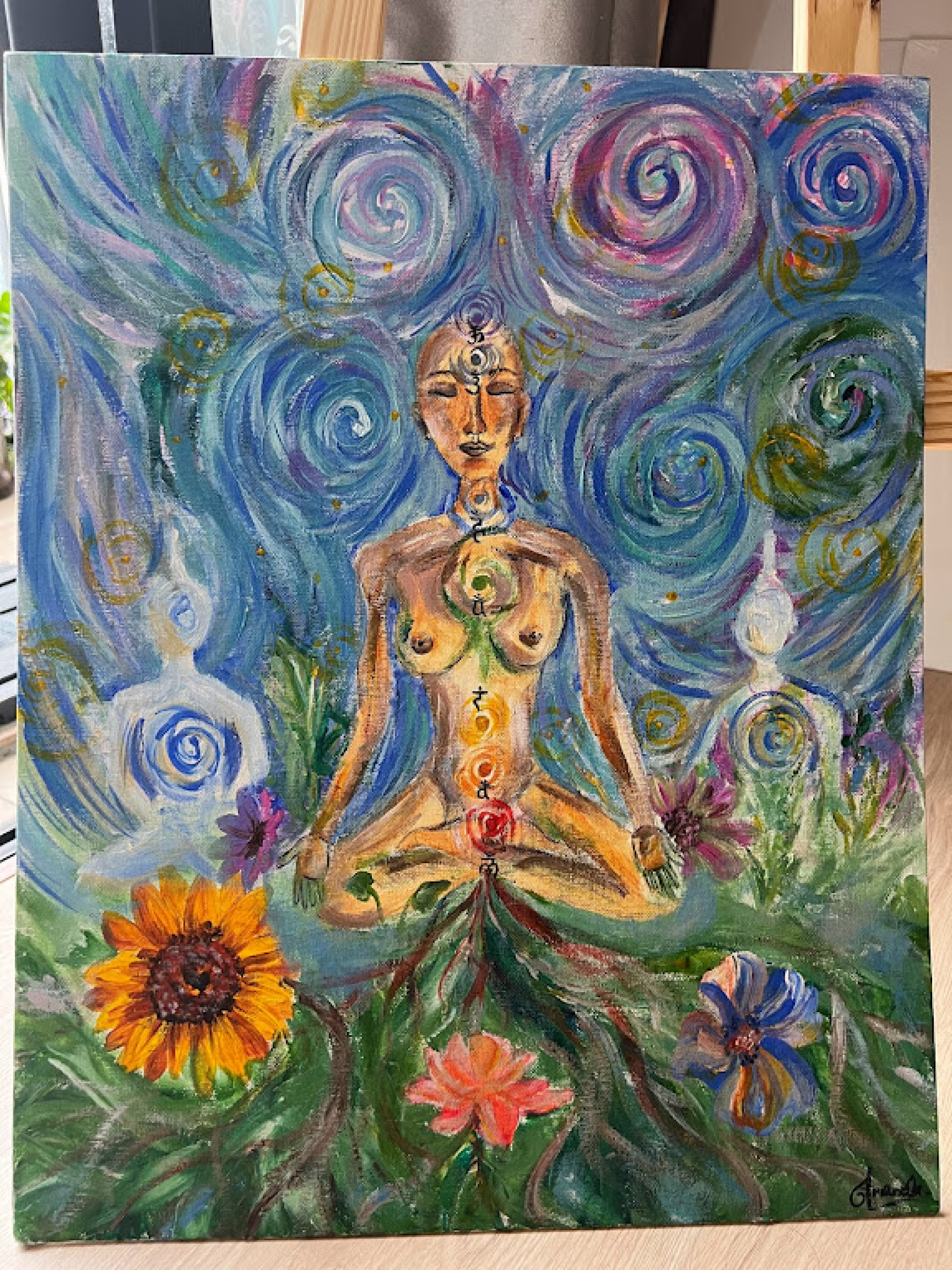 Divine Mother in Meditation