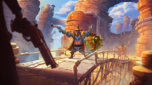 《SteamWorld》系列新作《SteamWorld Headhunter》正式发表，前作《SteamWorld Dig 2》开放限时免费下载。