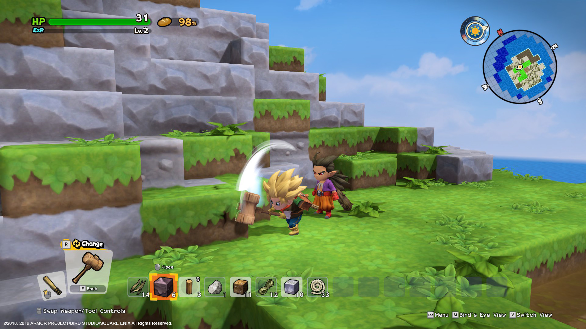勇者斗恶龙 建造者2 破坏神席德与空荡岛 Dragon Quest Builders 2