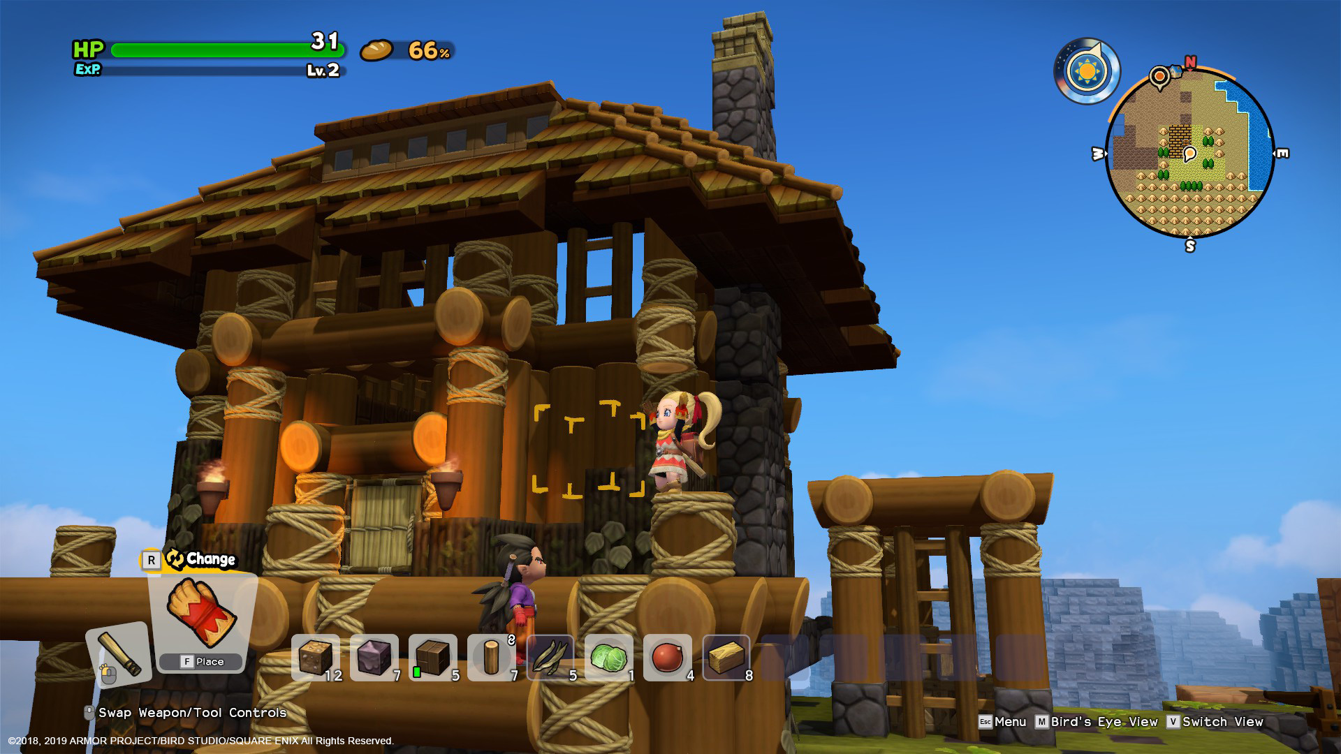 勇者斗恶龙 建造者2 破坏神席德与空荡岛 Dragon Quest Builders 2
