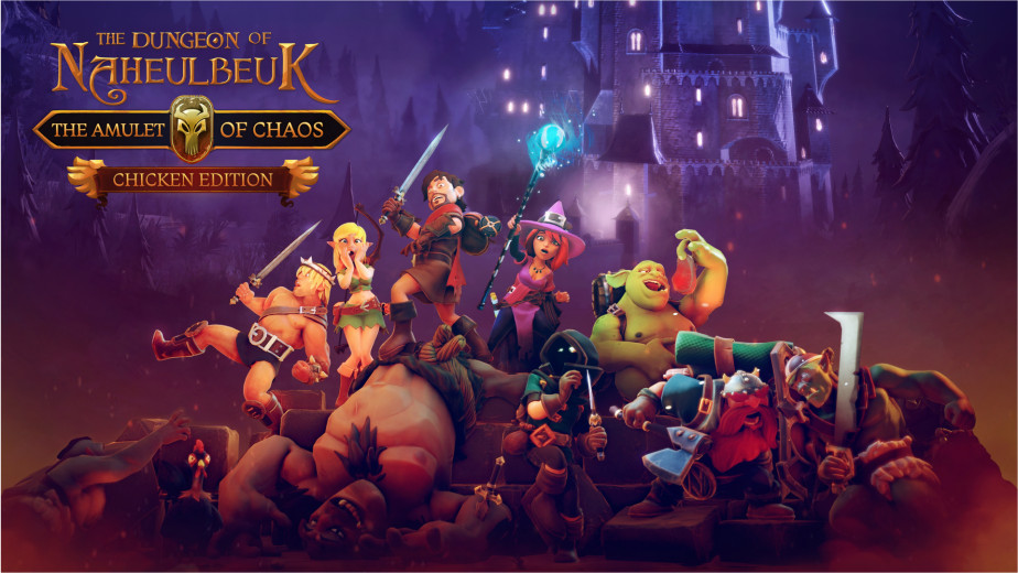 极度好评的回合制战略 RPG 游戏《The Dungeon of Naheulbeuk: The Amulet of Chaos》预定 12 月 21 日登陆 PS4 平台发售！