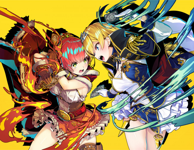 这是官方色色，不是我。美少女×横向滚动式塔防《Duel Princess》正式宣布将在明年 1 月 13 日推出。