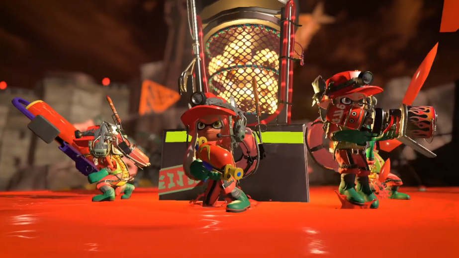 第三人称射击游戏续作《Splatoon 3》正式宣布将在夏季推出，同时释出最新实机演示影片。