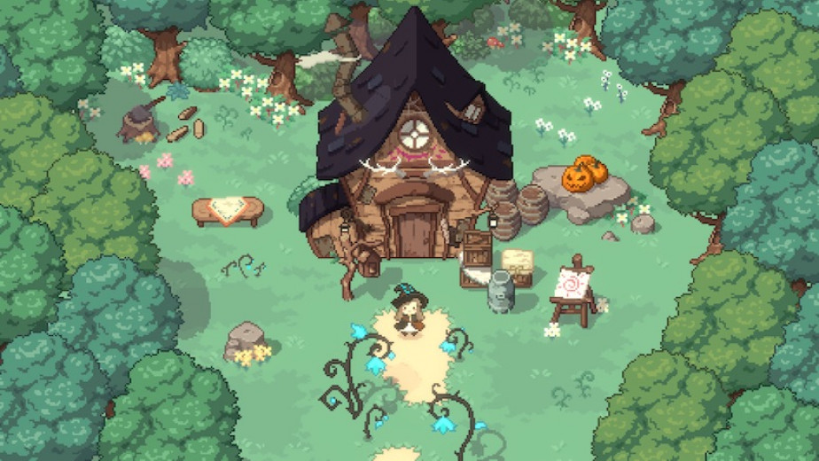 像素风格模拟生活游戏《Little Witch in the Woods》确定将在 5 月 17 日推出抢先体验版！