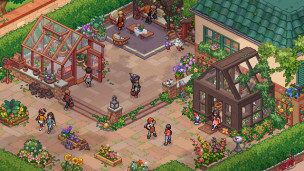 呵呵鱼工作室新作《Witchbrook》正式上线 Steam 平台，是一款以魔法校园为背景的作品。