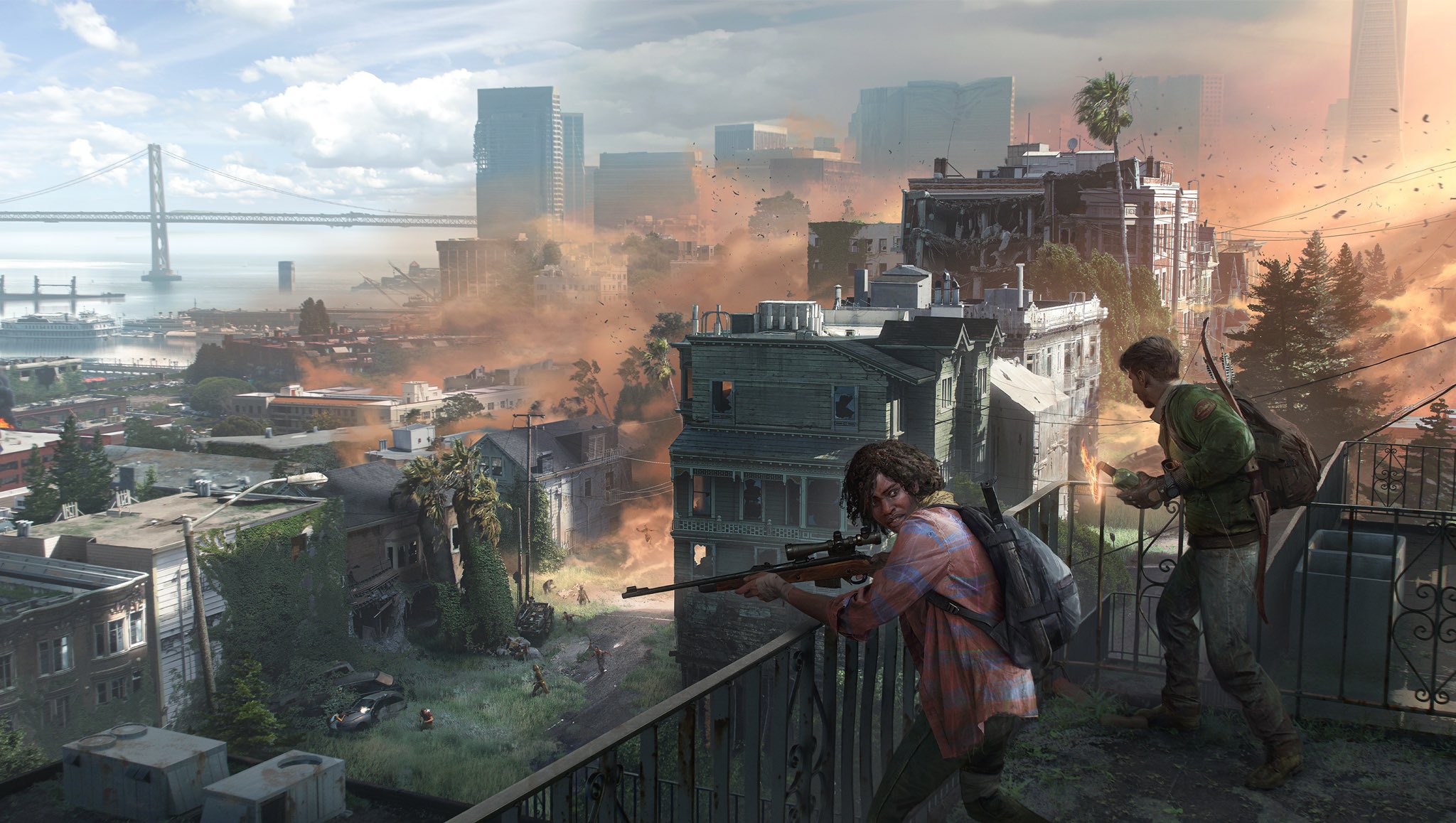 顽皮狗旗下《The Last of Us》系列独立多人游戏概念图曝光，更多细节将于 2023 年公布！