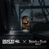 那一天人类回想起了...《Dead By Daylight》宣布将于《Attack on Titan》进行联动合作，详细情报目前还未发表。