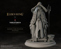 为拉妮，我变成狼人模样！日本 TORCH TORCH 厂商将推出《Elden Ring》角色“魔女拉妮”雕像！