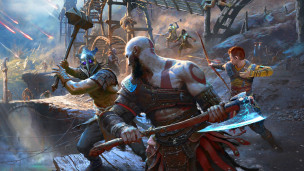 外媒公开《God of War Ragnarök》独家实机预告片，战斗机动性增加，可为武器注入冰或火元素！