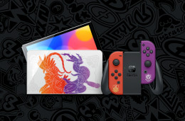 潮到爆！《宝可梦 朱 / 紫》任天堂 Switch OLED 限定版主机公开，预定将在 11 月 4 日发售！