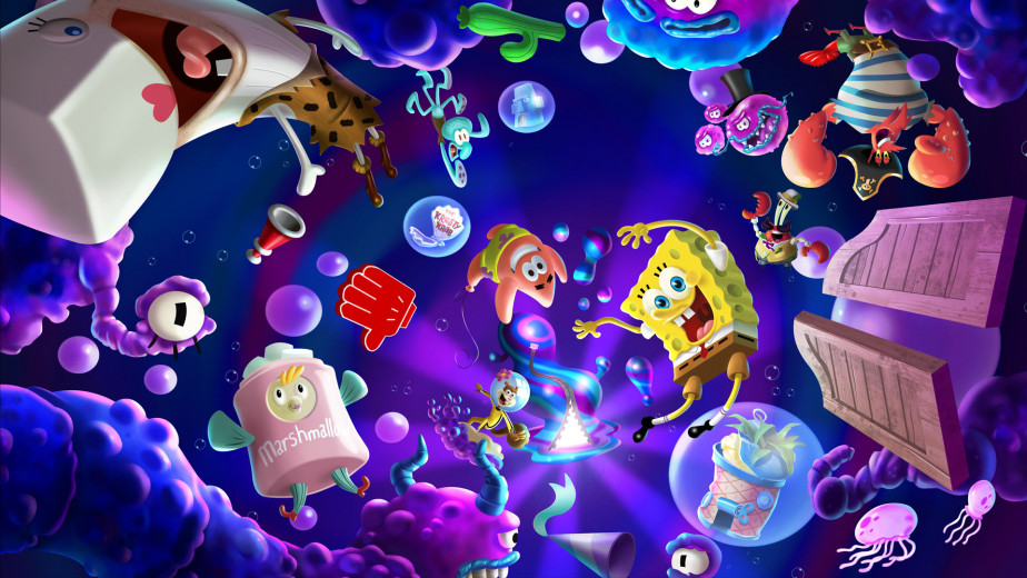 《SpongeBob SquarePants: The Cosmic Shake》公开全新预告片，展示多国语言配音！