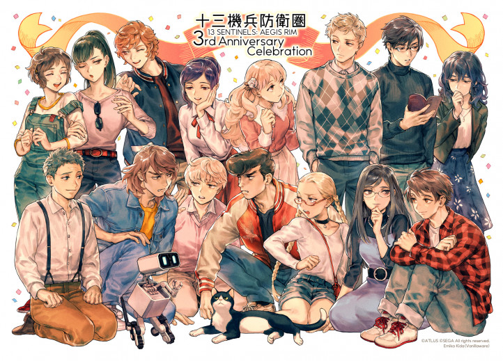 香草社旗下科幻 AVG 作品《十三机兵防卫圈》正式宣布全球总销量突破 80 万份！