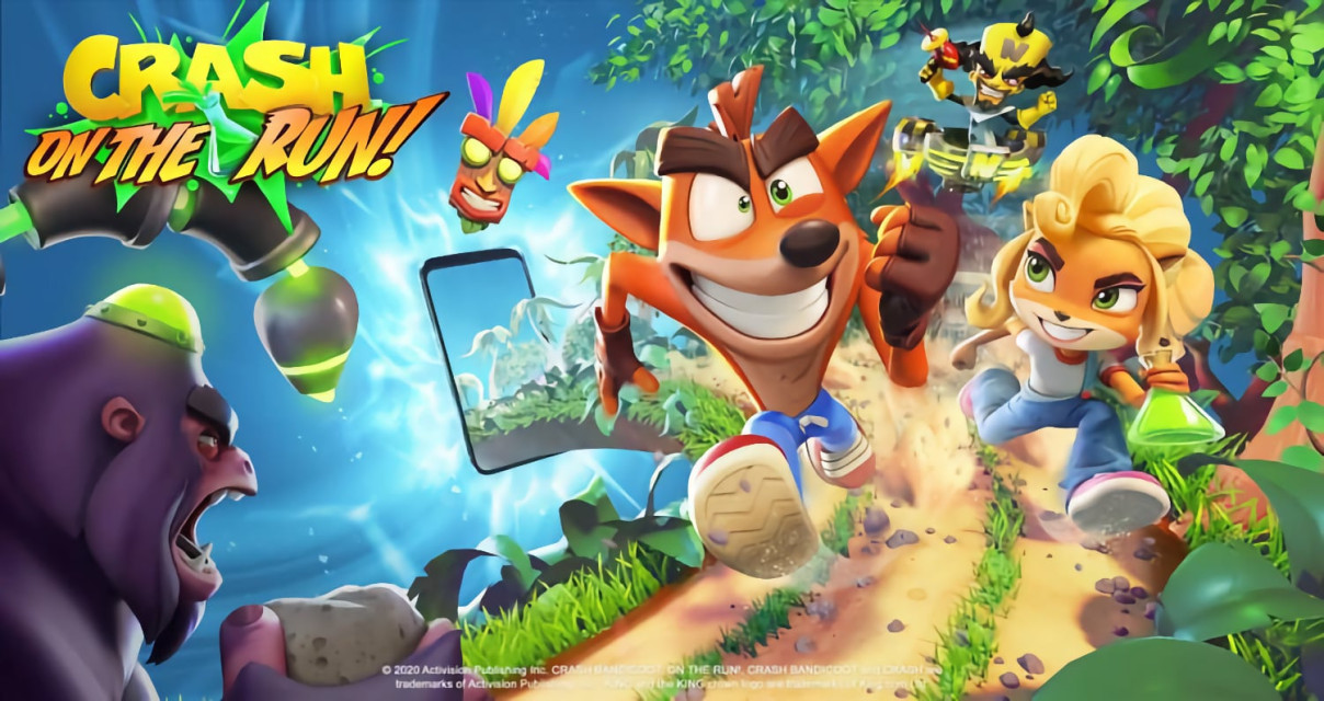 手游的末路。手游《Crash Bandicoot: On The Run》宣布将在 2023 年停止运营。