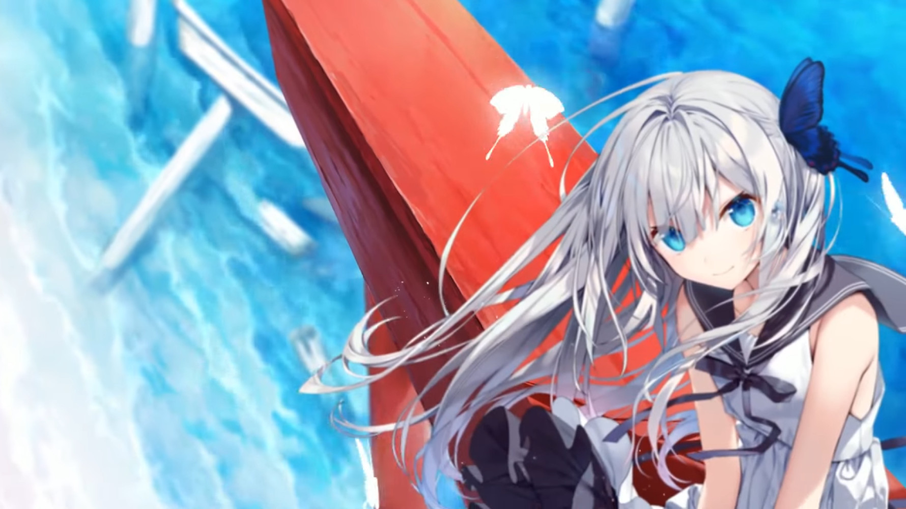 Frontwing 美少女视觉小说新作《GINKA》概念宣传影片公开，预计将在今年夏季发售！