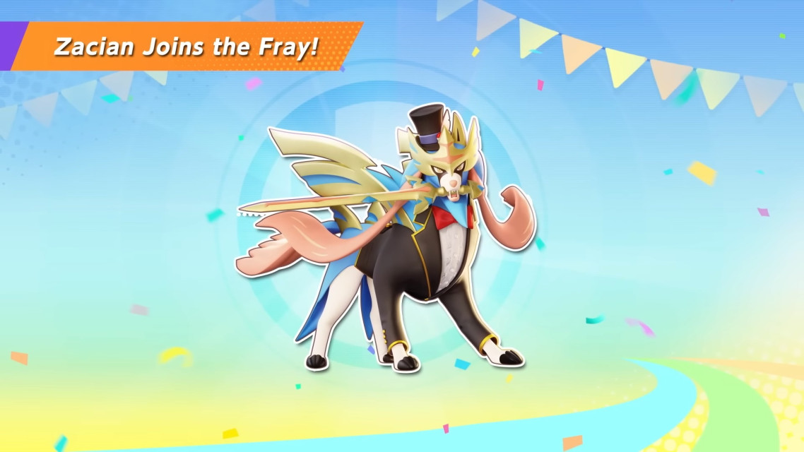 Pokémon UNITE is welcoming the addition of the legendary Pokémon Zacian!
