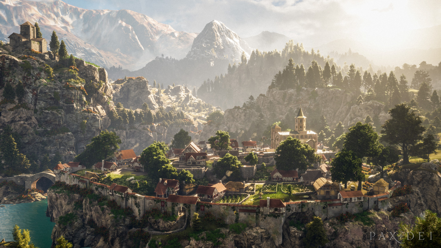 Unreal Engine 5 MMORPG Pax Dei announced, featuring extensive sandbox freedom and player-driven economy