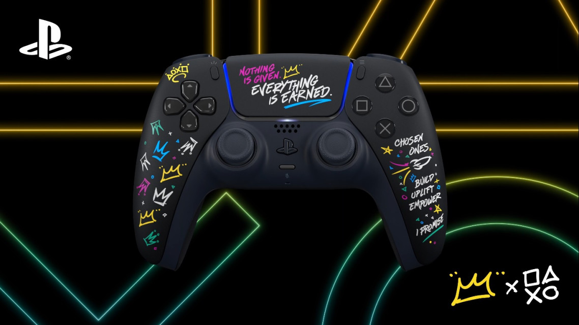 PlayStation collaborates with Lebron James on the release of limited-edition PS5 console cover and DualSense controller!
