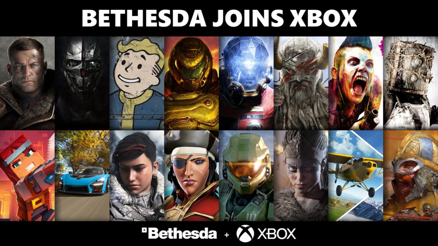 微软完成收购 Bethesda 母公司 Zenimax Media，未来将会有些 Xbox & PC 平台独占的新游戏！