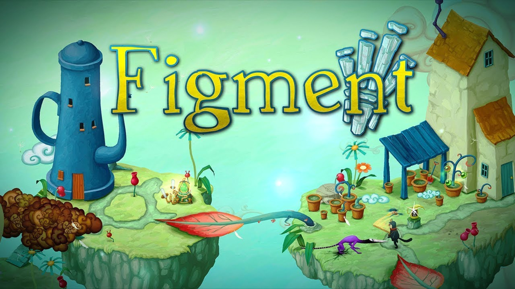 Critically acclaimed action-adventure game Figment in now free on Steam until March 10!