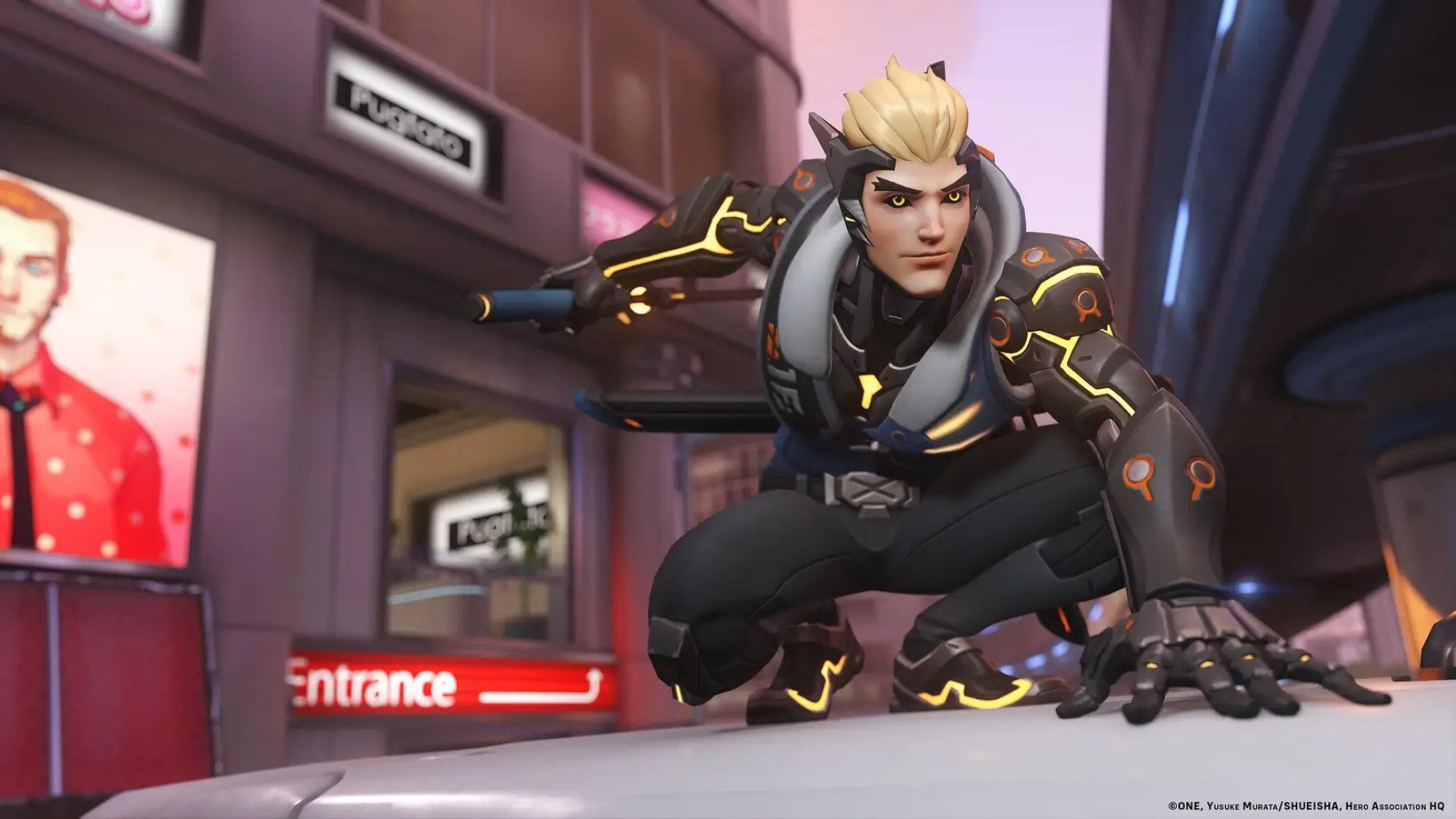 Genos-Genji is the latest Overwatch 2 x One-Punch Man skin!