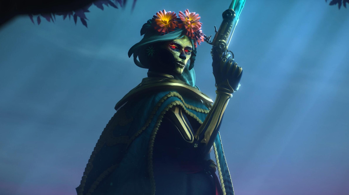DOTA2 new Intelligence carry Muerta now available!