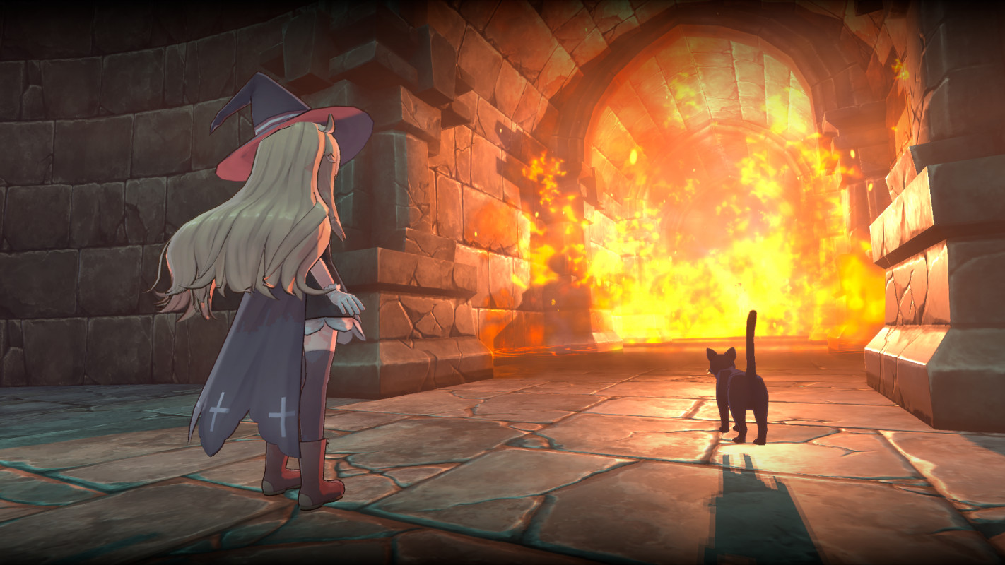 难易度超高的《Little Witch Nobeta》最新游戏开发画面公开，追加新冒险以及新魔物等内容。