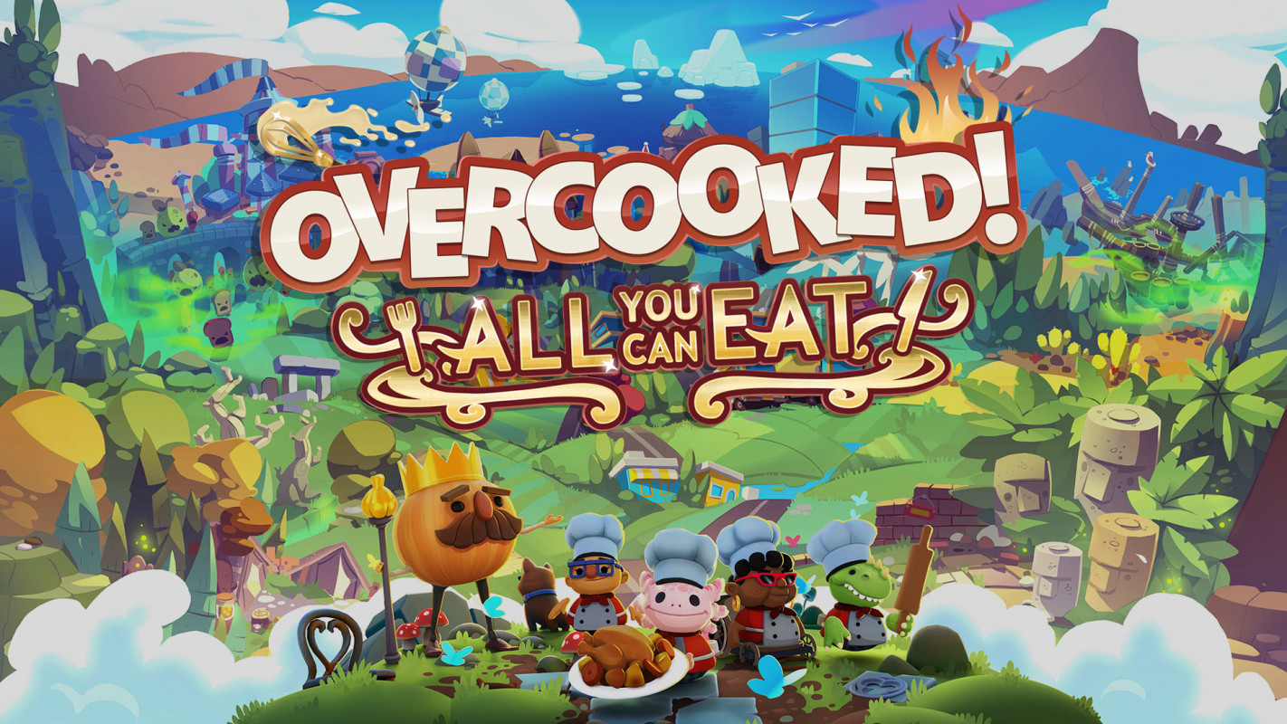 高清合集《Overcooked!All You Can Eat》宣布将在 3 月 23 日登陆 PS4 / XB1 / NS / Steam 平台。