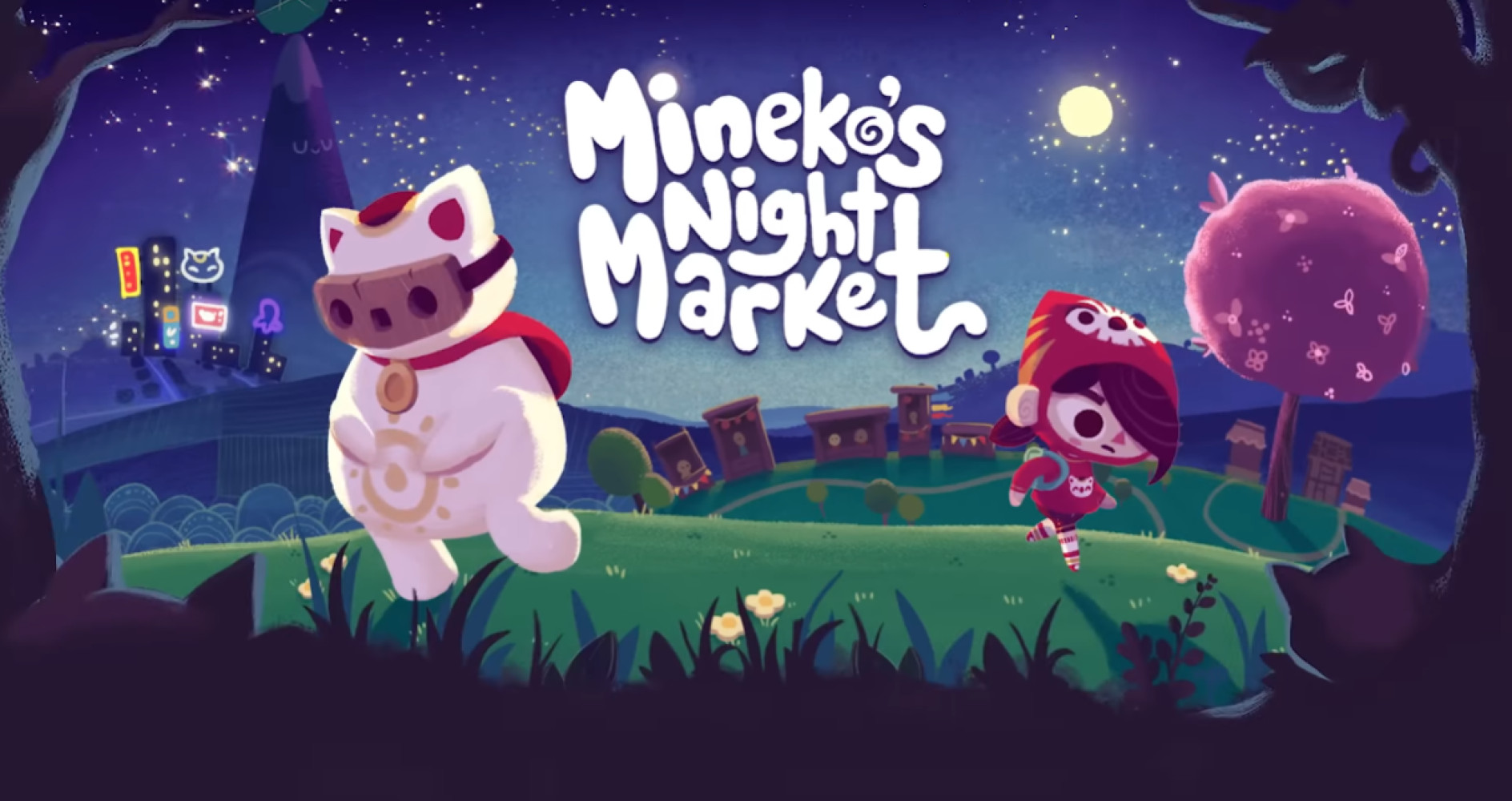 我眼里只有猫。《Mineko's Night Market》宣传影片公开，预定将在 9 月 26 日推出！