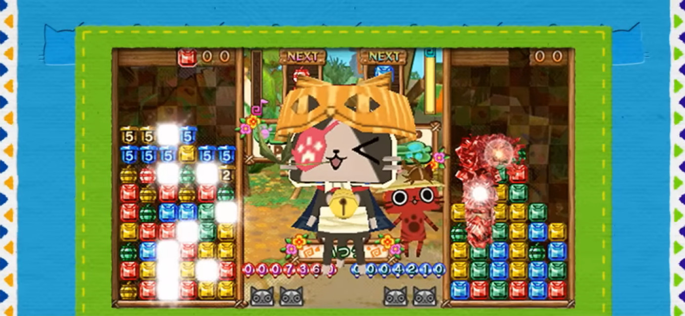 难道是？CAPCOM 近期于各国注册《Monster Hunter Puzzles: Felyne Isles》益智游戏商标。