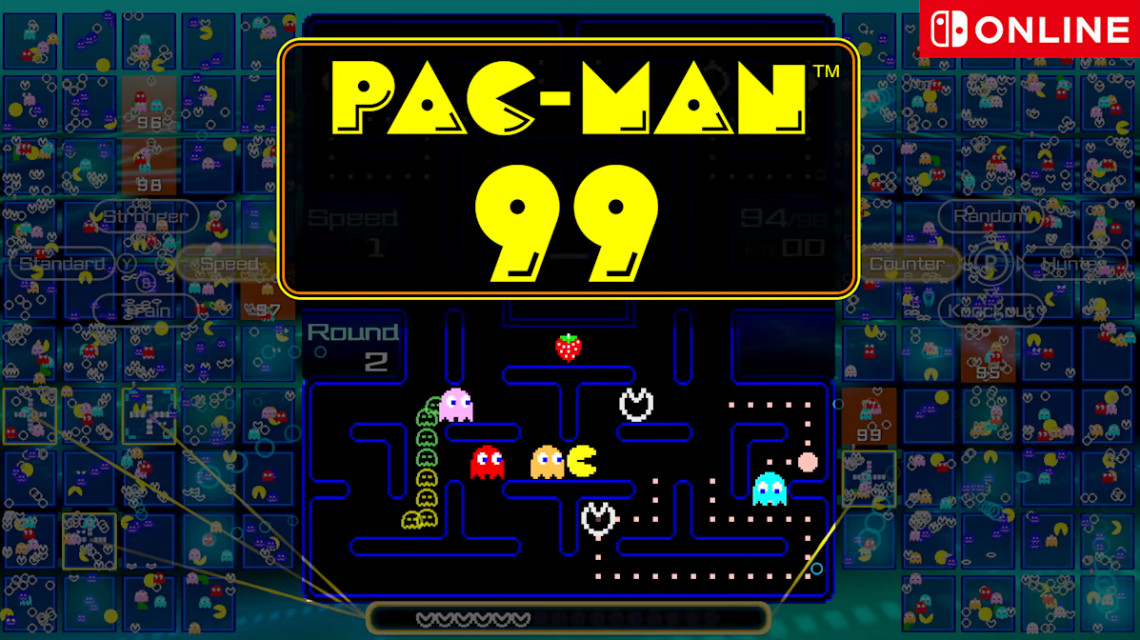雪特...任天堂宣布 99 人大逃杀殊死战《PAC-MAN 99》即将在 2023 年 10 月 8 日下架。