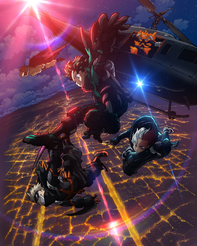 《我的英雄学院》第三弹剧场版《World Heroes Mission》正式公开，预定 8 月 6 日于日本抢先上映！