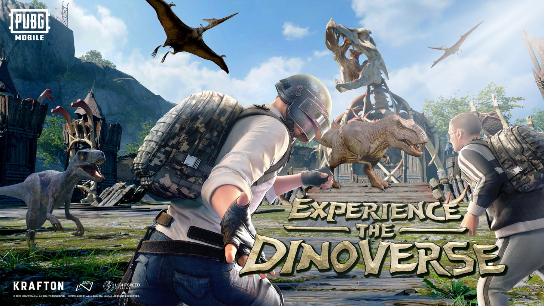 Experience the era of dinosaurs with PUBG Mobile this May!