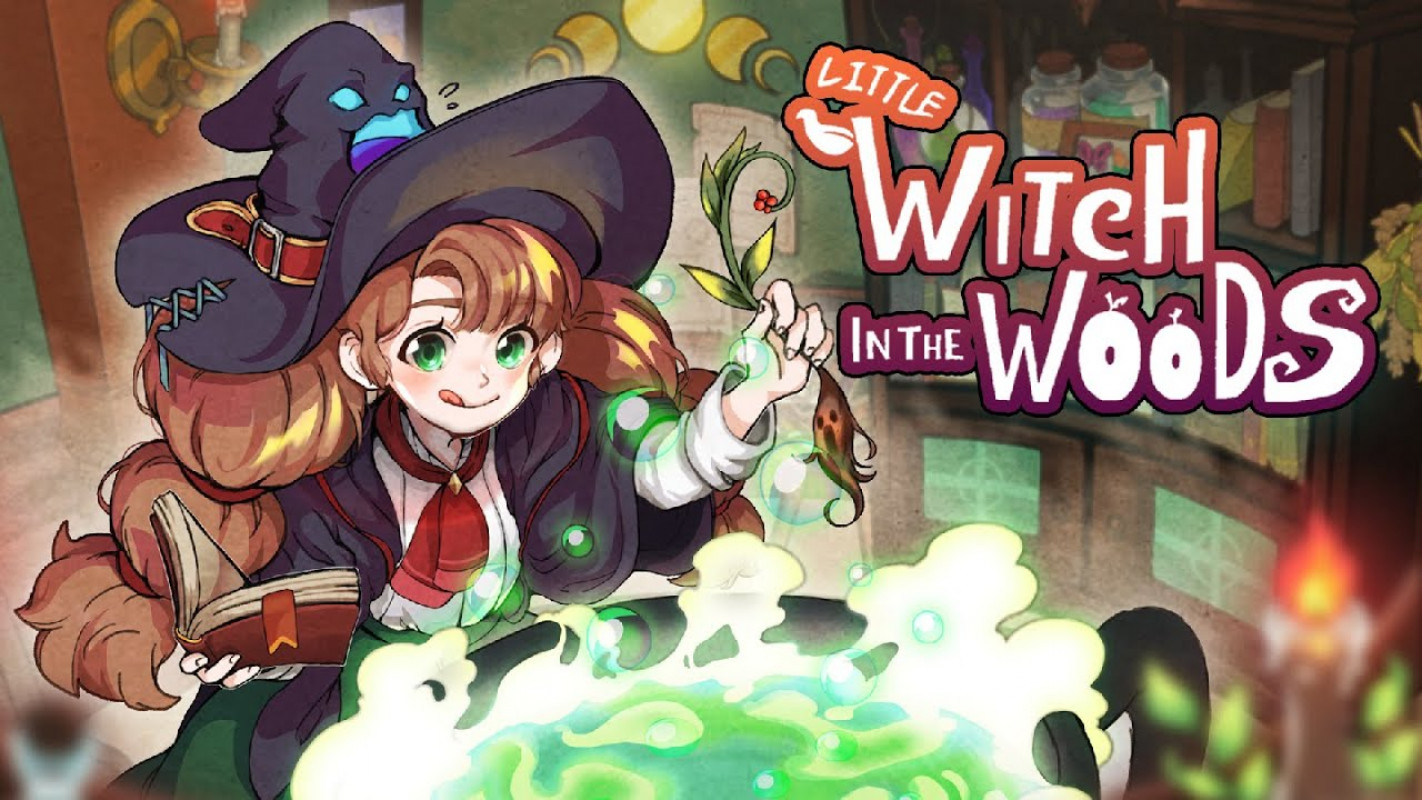 模拟生活游戏《Little Witch in the Woods》确定今年内推出抢先体验版，预计明年发售完整版！