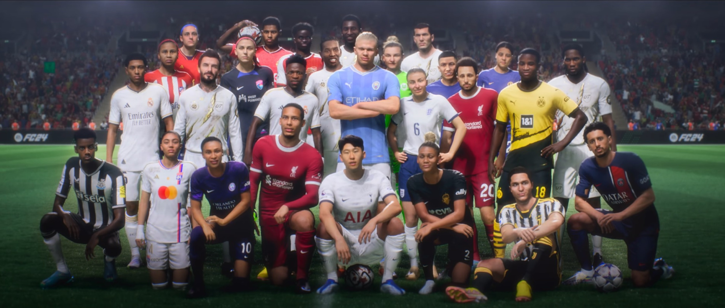 《EA Sports FC 24》亮相首部预告片，更多细节将于周五凌晨公布！