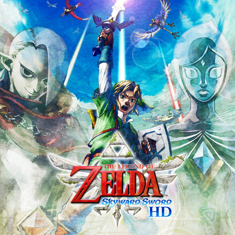 《The Legend of Zelda:Skyward Sword》宣布将推出高清重制版，预定在 7 月 16 日发售。