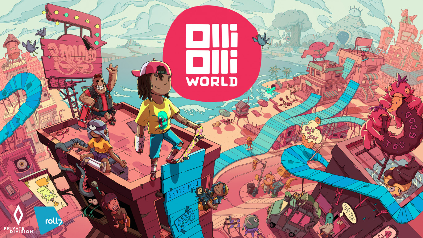 滑板动作平台游戏《OlliOlli World》正式发表，预计将在今年冬季登陆多平台发售！
