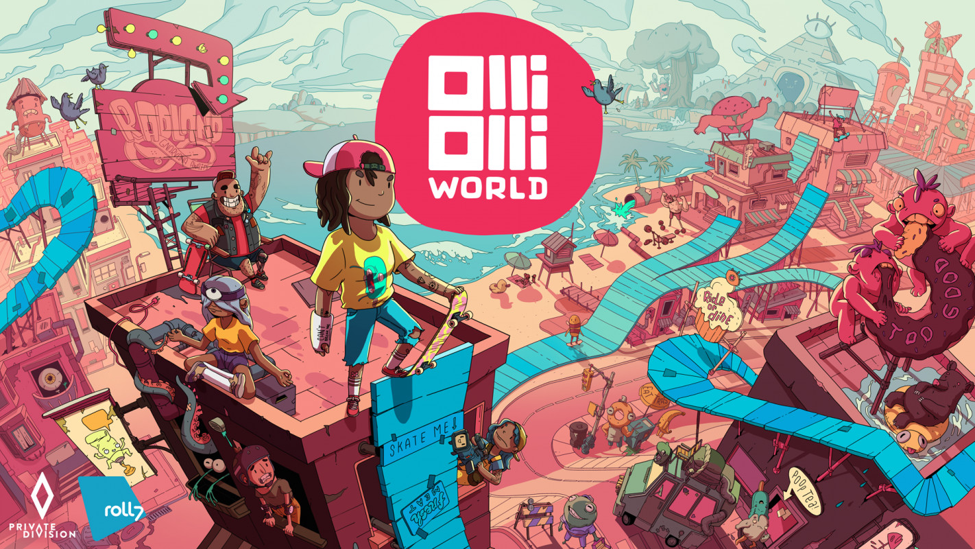 滑板动作平台游戏《OlliOlli World》正式发表，预计将在今年冬季登陆多平台发售！