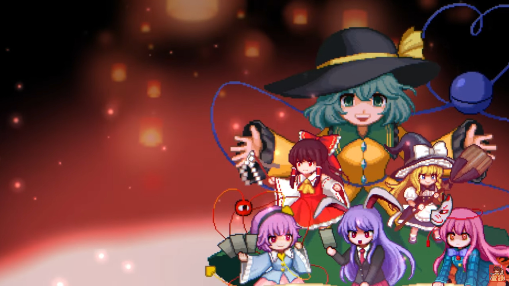 Roguelike × tower defense game Touhou Dungeon Maker: The Labyrinth of Heart announced for Steam