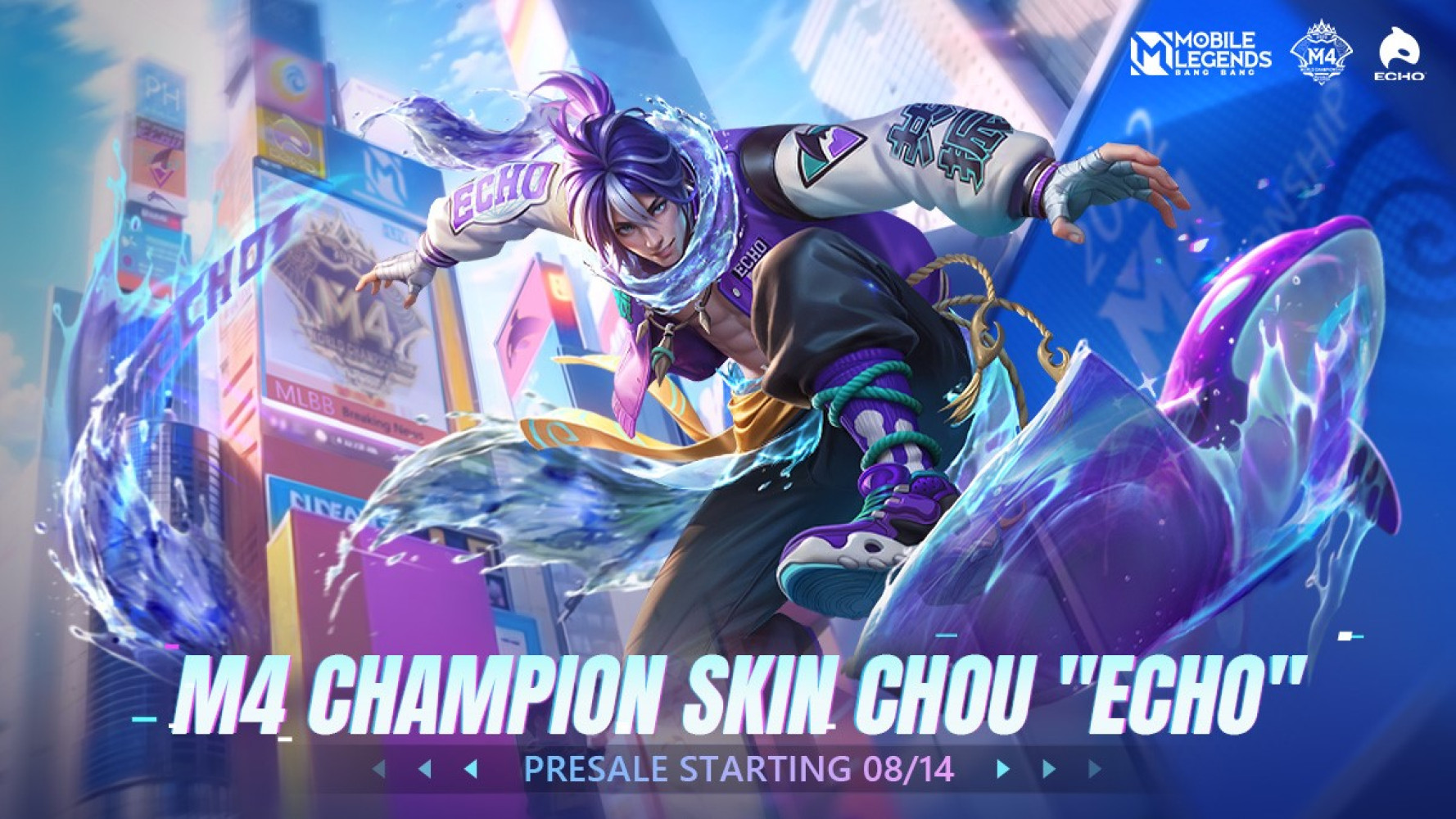 Introducing the latest M4 champion skin for Chou!