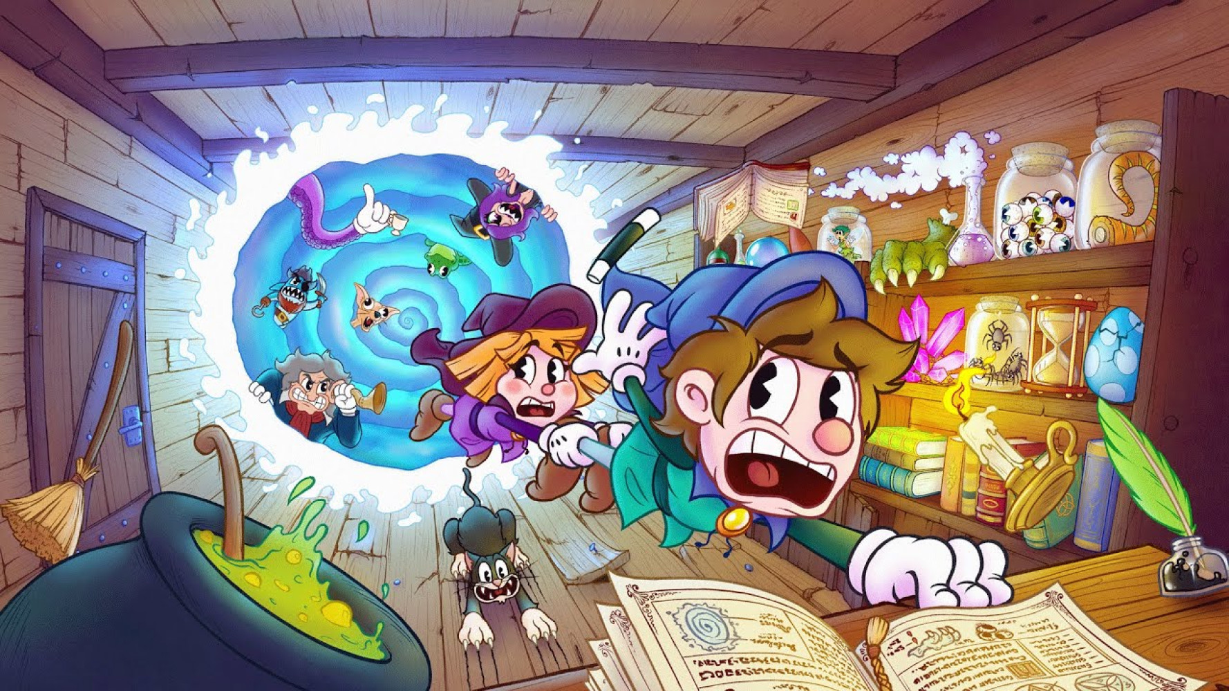 2D co-op platformer Enchanted Portals set for September 6 release