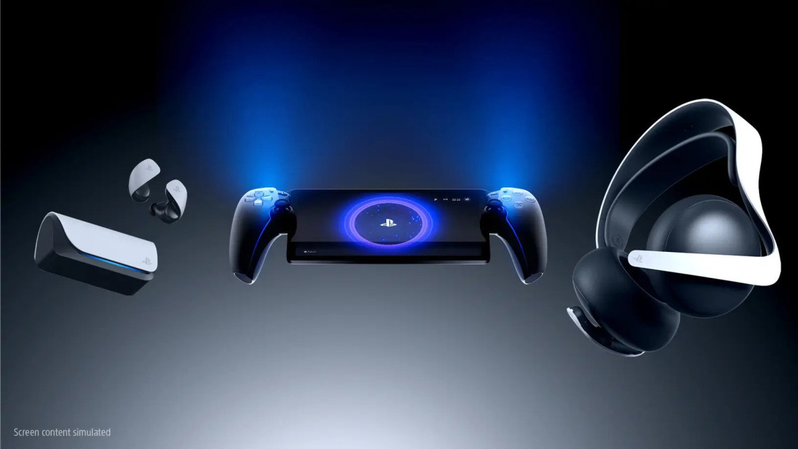 全新 PS5 配件正式发表：PlayStation Portal 远程掌机 、Pulse Elite 无线耳机、Pulse Explore 无线耳塞！