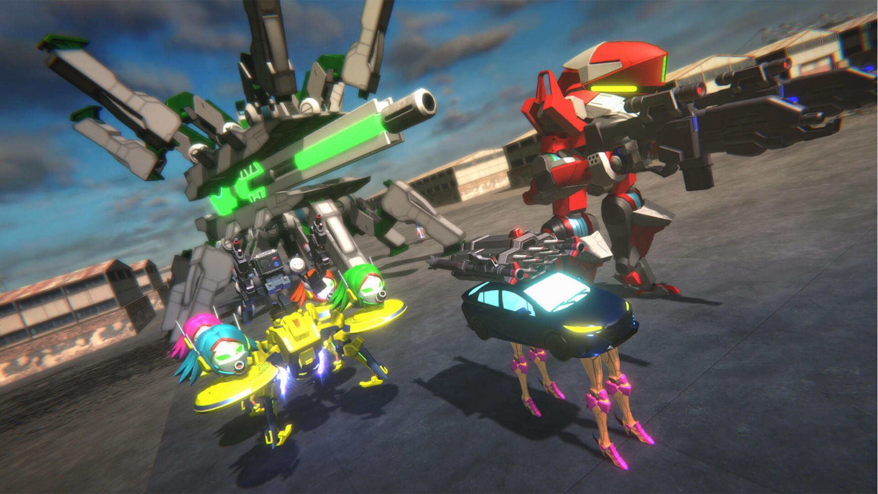 D3 Publisher unveils Custom Mech Wars, set for winter 2023 release!