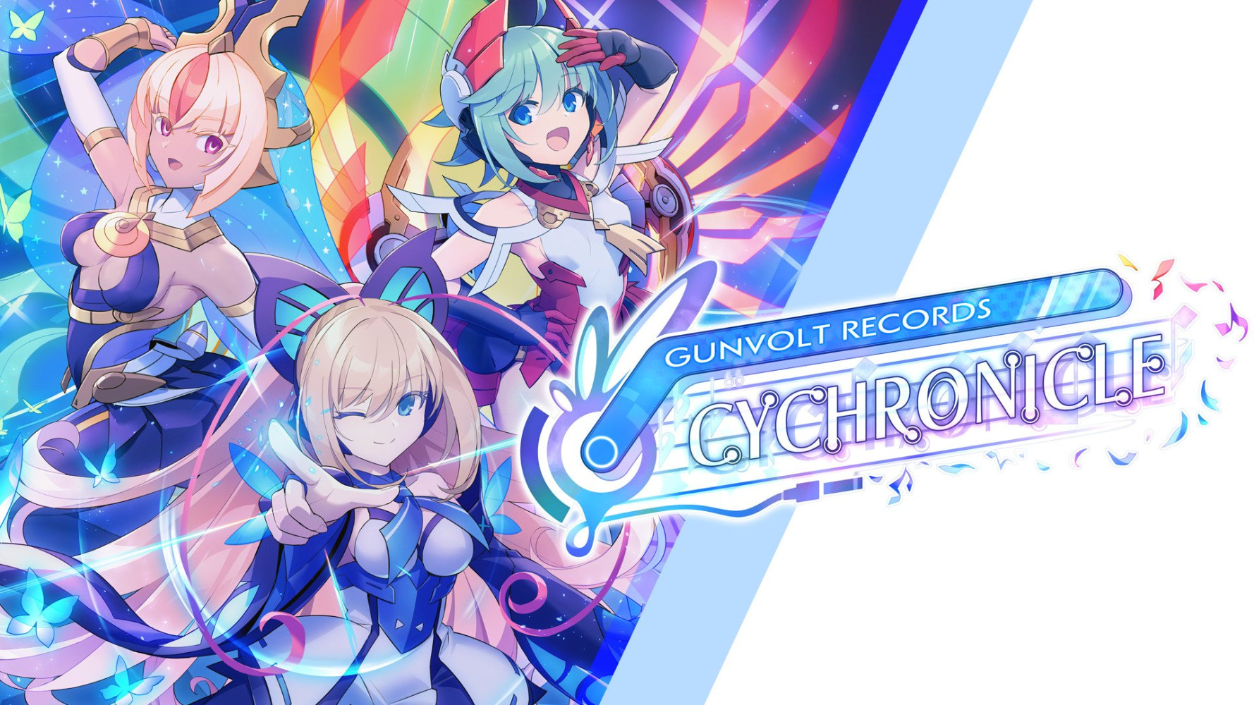 Azure Striker Gunvolt series announces first rhythm game Gunvolt Records Cychronicle!