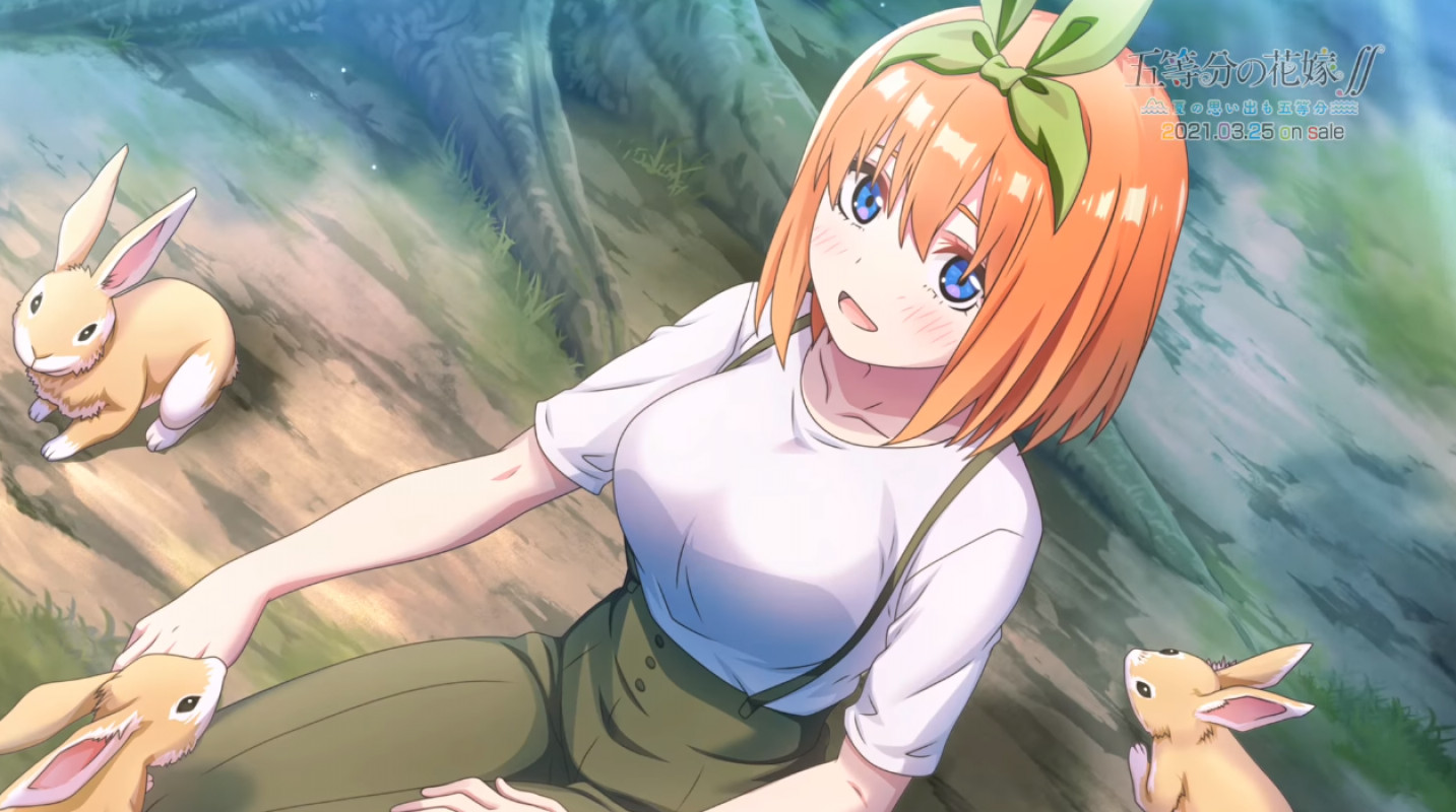 动画改编游戏作品《五等分的新娘∬ ~夏日回忆也五等分~》第二弹宣传预告片公开，主要介绍游戏系统。