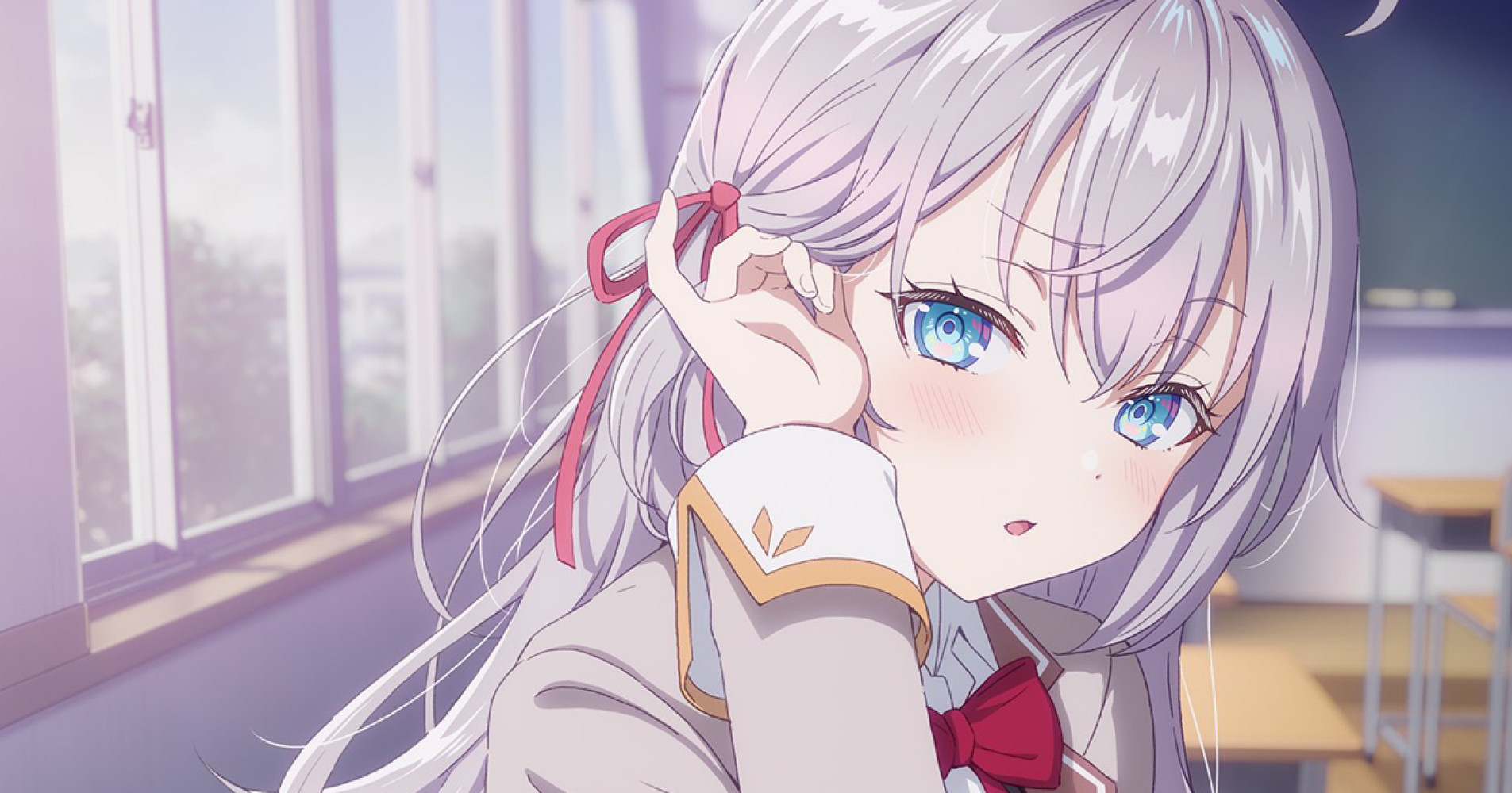 Alya Sometimes Hides Her Feelings in Russian showcases key visual, announces production team and voice cast lineup!