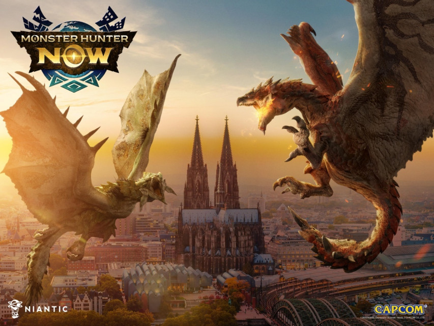 等了一晚上的举手。《Monster Hunter Now》活动「樱火龙」出没时间为 08:00 开始。