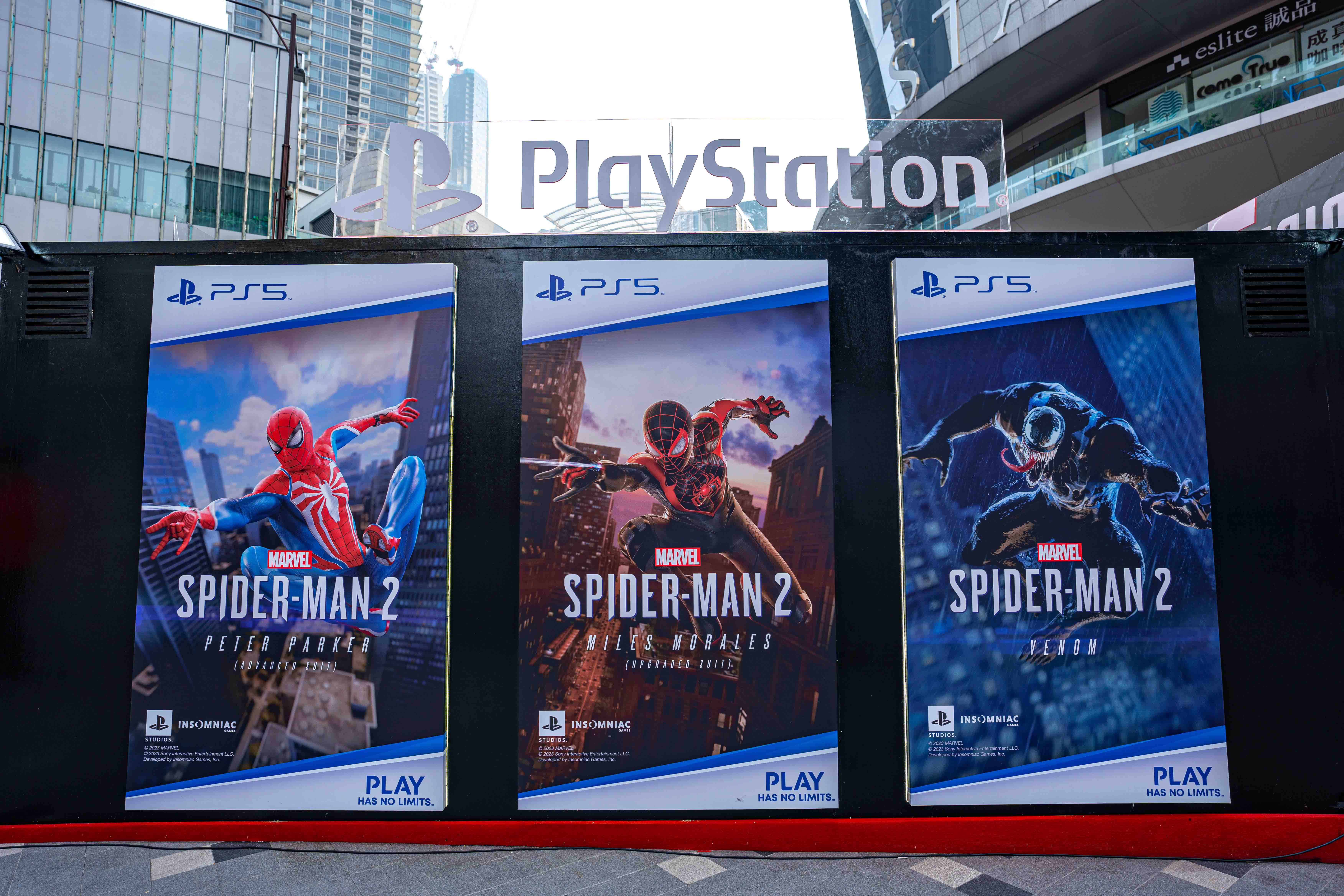 Check out the Marvel's Spider-Man 2 pop-up at Starhill Bukit Bintang!