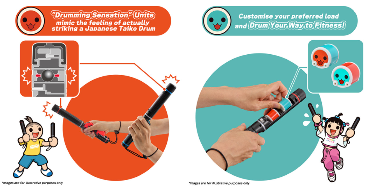 Taiko no Tatsujin: Rhythm Festival announces new game mode and "Taiko no Tatsujin Drumsticks Controller for Nintendo Switch”!