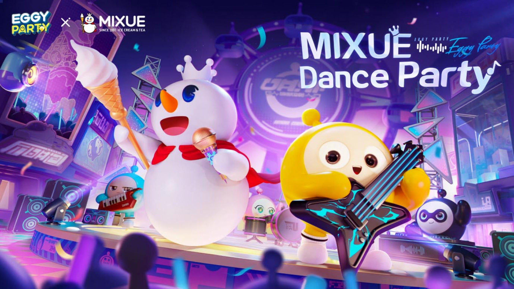 Eggy Party × Mixue time-limited crossover event begins today!