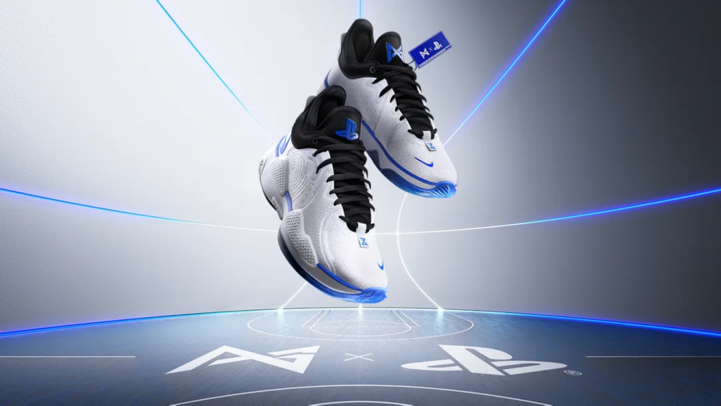 Playstation × Paul George 再度联名，推出 PG5 Playstation 5 Colorway Nike 球鞋！